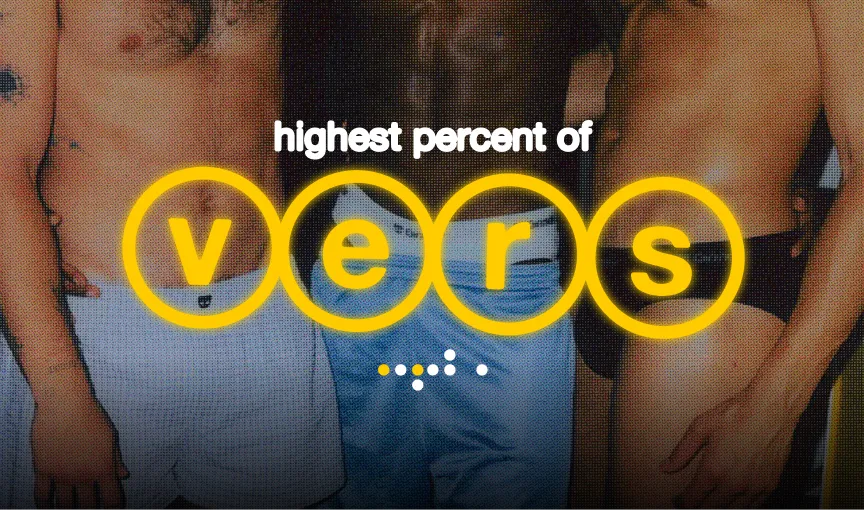 Highest percentage of vers: 